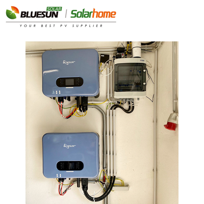 Bluesun Factory All in One Complete Hybrid Solar Energy System 10kw 12kw 15kw Home Solar Power System Solution