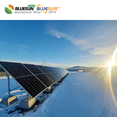 Bluesun Hot Sale N-type Topcon Cell Solar Panels 600w 700w Solar Panels High Efficiency Solar Panel Complete Kit