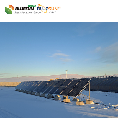 Bluesun Hot Sale N-type Topcon Cell Solar Panels 600w 700w Solar Panels High Efficiency Solar Panel Complete Kit