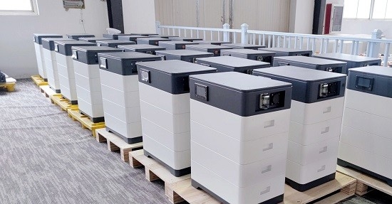 Bluesun 12v-100ah Home Battery Storage System Lifepo4 Solar Lithium Ion Stackable with Smart BMS & CAN Communication Port