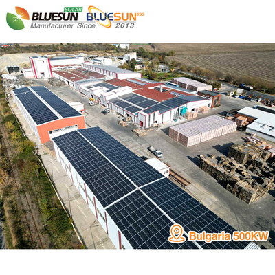 Bluesun 12v-100ah Home Battery Storage System Lifepo4 Solar Lithium Ion Stackable with Smart BMS & CAN Communication Port