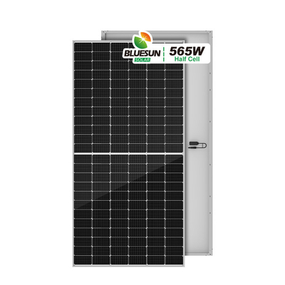 Bluesun Hot-selling Half Cut 550 Watts 560 Watts 565 Watts Solar Panels Kit for Home