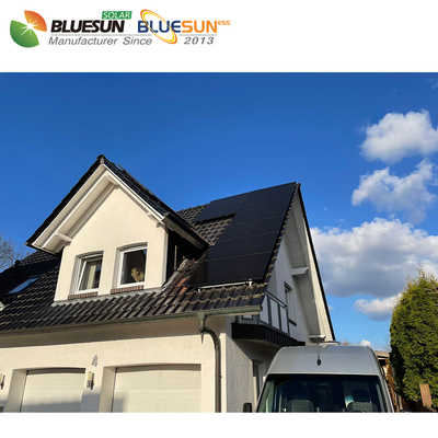 Bluesun High Efficiency Bifacial  Monocrystalline Solar Panels Full Black N-type Topcon 440w 450w