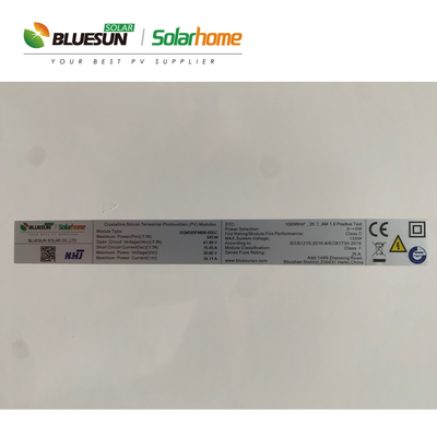 Bluesun Solar BSM585PMB6-60SC Shingled 585W Solar Panel Mono Perc 570w 580w 585w Mono Solar Panel Price