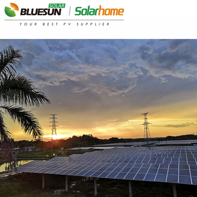 Bluesun Solar BSM585PMB6-60SC Shingled 585W Solar Panel Mono Perc 570w 580w 585w Mono Solar Panel Price