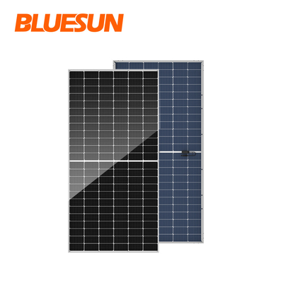 Ja Bifacial Perc Solar Panels 550w Mono 550watt  555w Double Glass Solar Panel Monocrystalline Manufacturers in China Price