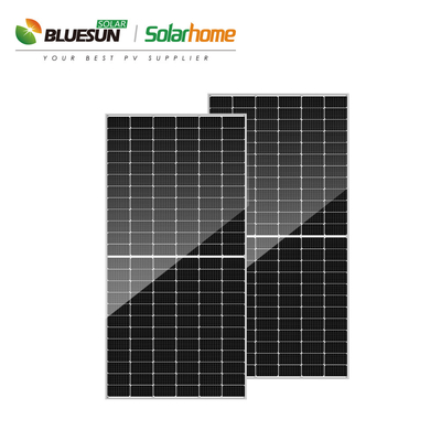 Ja Bifacial Perc Solar Panels 550w Mono 550watt  555w Double Glass Solar Panel Monocrystalline Manufacturers in China Price