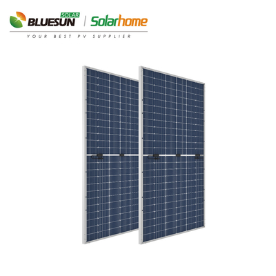 Ja Bifacial Perc Solar Panels 550w Mono 550watt  555w Double Glass Solar Panel Monocrystalline Manufacturers in China Price