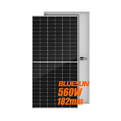 Buying Bluesun Best 550w 560w 600W Solar Panel Rates Panel Solar for Your Home