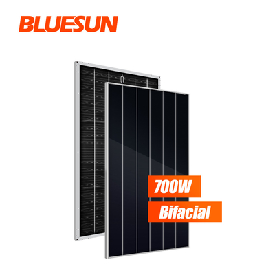 Bluesun Mono 210 Half  Cell Original Shingled Solar Panel 700W 550W Solar Panels Film on Roof 415W 425W