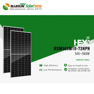 Best Price 565w Shingled Mono Industrial Solar Panel with High Efficiency
