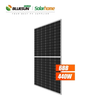 Panel Solar Frame 35mm 455watt Tier 1 Factory Panel Pv Tuv Certificate Bluesun Solar Panel Cell 166mm