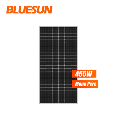 Bluesun 166mm Solar Panel 72 BLUESUN Mono 460W 455W 450W Solar Half Cells Perc Half Cell Panels