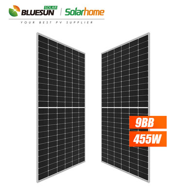 BSM455M-72HPH 455w Half Cell Solar Panels Monocrystalline Solar Panel Perc 455w Solar Panel Price