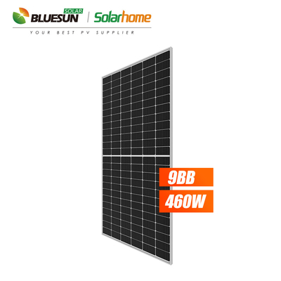 Bluesun Solar BSM460M-72HBD Half Cell 460W 455W Bifacial Double Glass Solar Panel in USA Stock