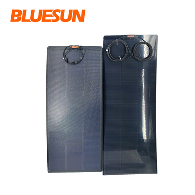 Bluesun Energy Solar Flexible 12 Volt Flexible with Adhesive Solar Panel 110w 160w for Home and Car