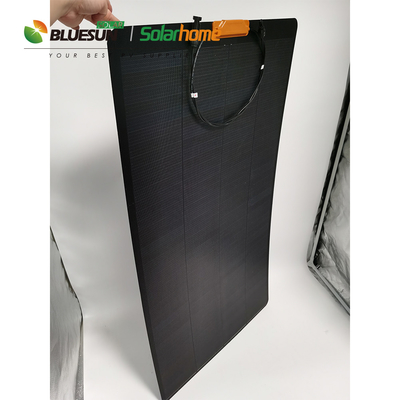 Bluesun Energy Solar Flexible 12 Volt Flexible with Adhesive Solar Panel 110w 160w for Home and Car