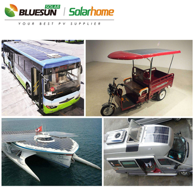 Bluesun Energy Solar Flexible 12 Volt Flexible with Adhesive Solar Panel 110w 160w for Home and Car