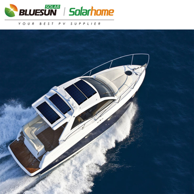 Bluesun Energy Solar Flexible 12 Volt Flexible with Adhesive Solar Panel 110w 160w for Home and Car
