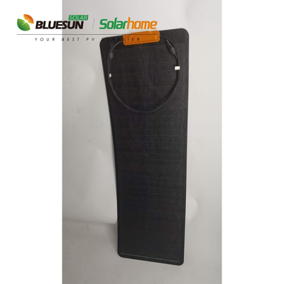 Bluesun Energy Solar Flexible 12 Volt Flexible with Adhesive Solar Panel 110w 160w for Home and Car