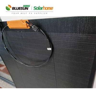 Bluesun Semi-Flexible 48V Solar Panel 250w Flexible 110w  160w 180w Panel for RV Use