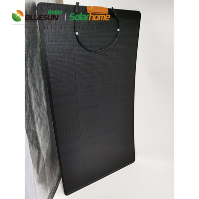 Bluesun Semi-Flexible 48V Solar Panel 250w Flexible 110w  160w 180w Panel for RV Use