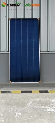 Bluesun 585w Solar Panel High Efficiency Shingled Solar Panels Roof Power Station Pv Module 585watt Hjt Pv Panel