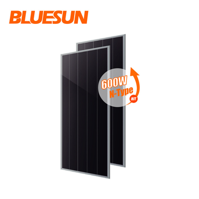 High Efficiency 96 Cells Monocrystalline 600Watts Shingled Solar Panel Overlap Mono 600w 48v 24v Solar Panels