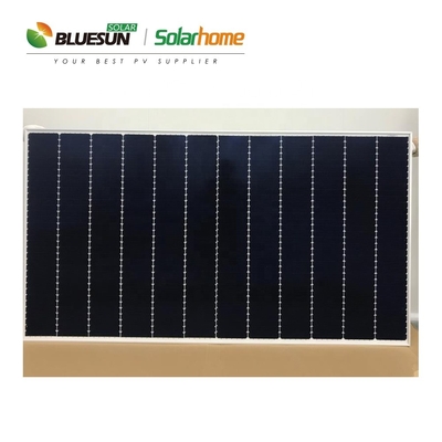 Bluesun HJT 500w 510w 520w 530w Shingled Sun Power Solar Panel Bificial in Good Price