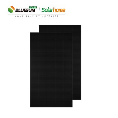 Bluesun Full Black Shingled Solar Panel 410W 415W 425W 440W 480W All Black 425watt Solar Panel Price