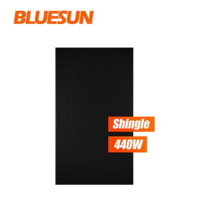 Bluesun Full Black Shingled Solar Panel 410W 415W 425W 440W 480W All Black 425watt Solar Panel Price