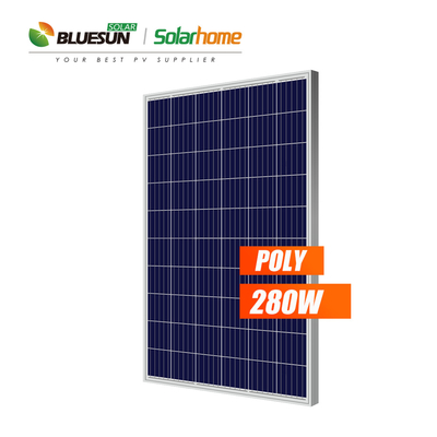 Bluesun High Quality Panel Solar 250w Poly 270w 280w Solar Panel Price for Germany Market
