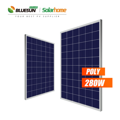 Bluesun High Quality Panel Solar 250w Poly 270w 280w Solar Panel Price for Germany Market