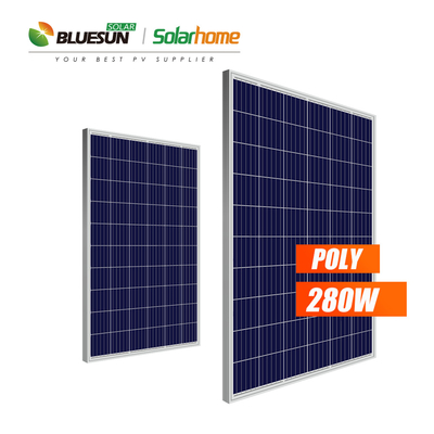 Bluesun High Quality Panel Solar 250w Poly 270w 280w Solar Panel Price for Germany Market