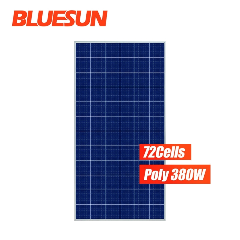 Bluesun MWT Solar Panel 330W 340W 350W 380W Poly Solar Panels With MWT Technology Panel